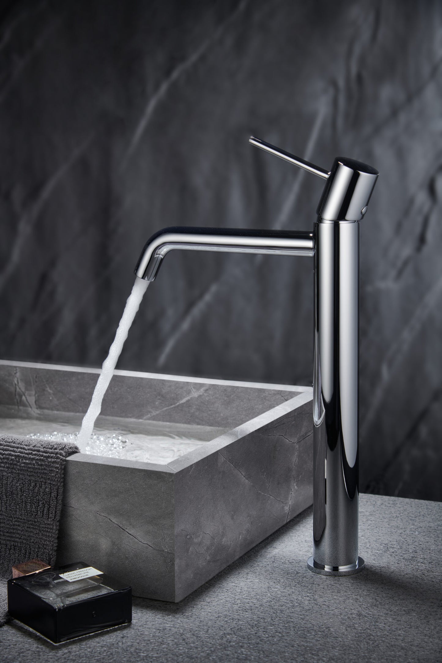 Monza monohendel wastafelmengkraan met hoge uitloop