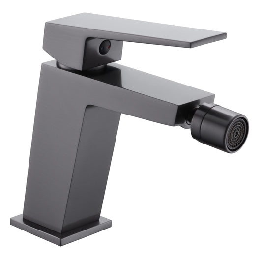 Eengreeps bidetmengkraan Art black gun metal