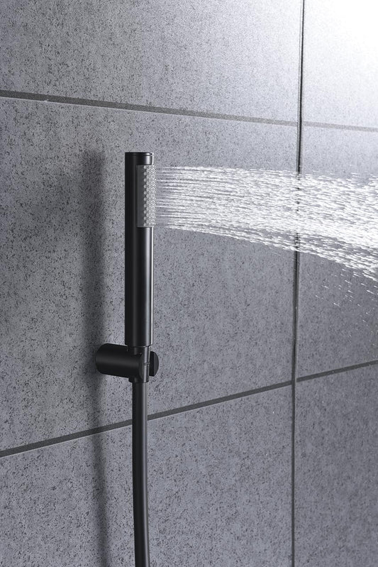 Eengreeps bad/douchemengkraan Olimpo matzwart