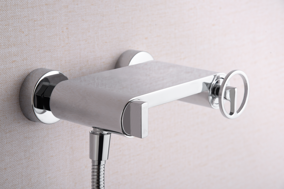 Eengreeps douchemengkraan Olimpo