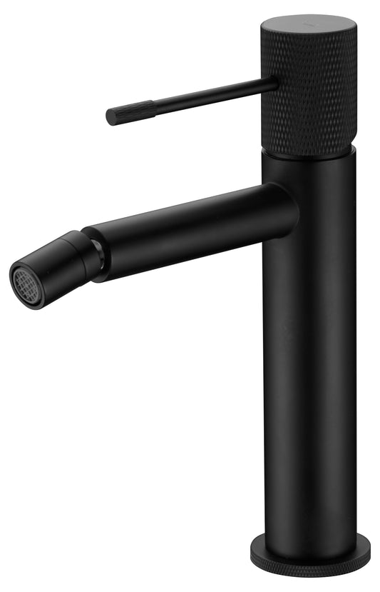 Eengreeps mengkraan voor bidet Line matzwart