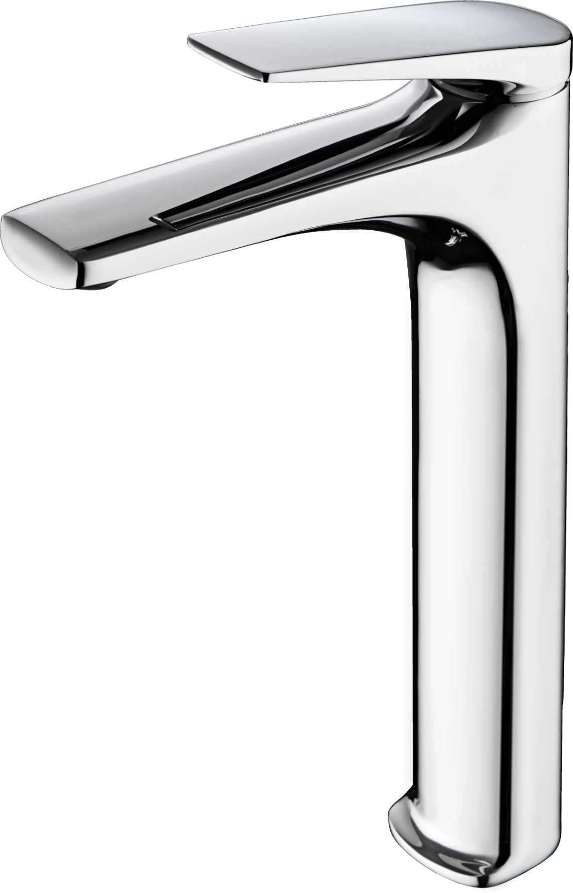 Eengreeps wastafelmengkraan met hoge uitloop Delos