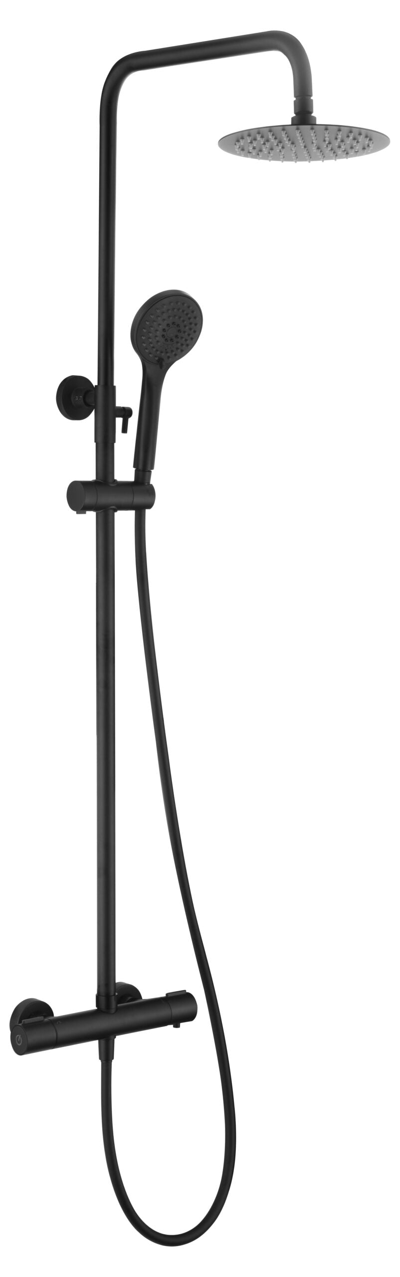 Thermostatische doucheset Eco-Kent matzwart