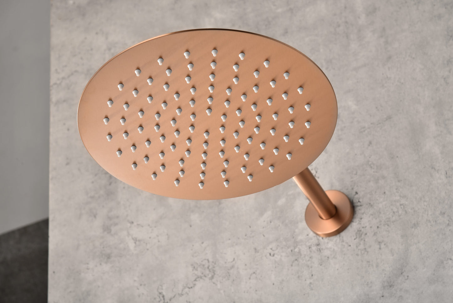 Thermostatische doucheset voor inbouw Monza geborsteld roségoud