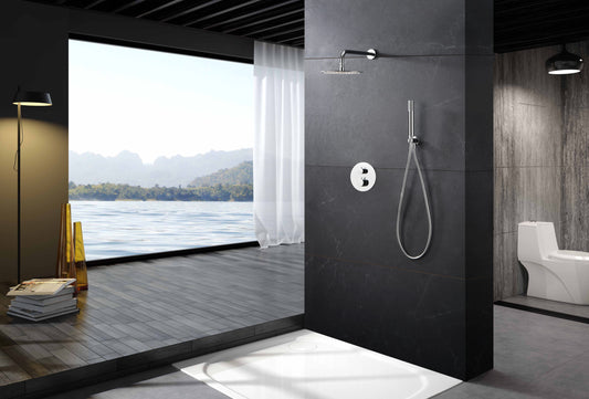 Monza inbouwthermostatische doucheset