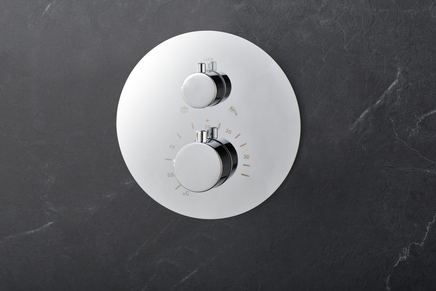 Monza inbouwthermostatische doucheset