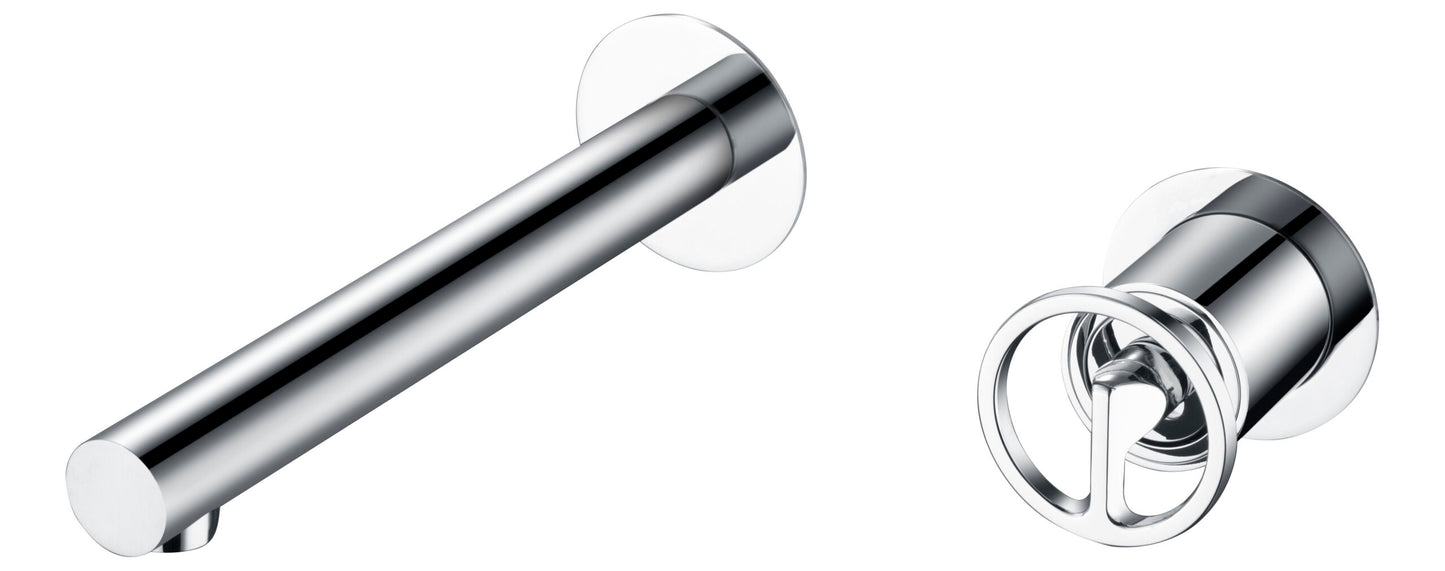 Eengreeps wastafelmengkraan Olimpo voor inbouw