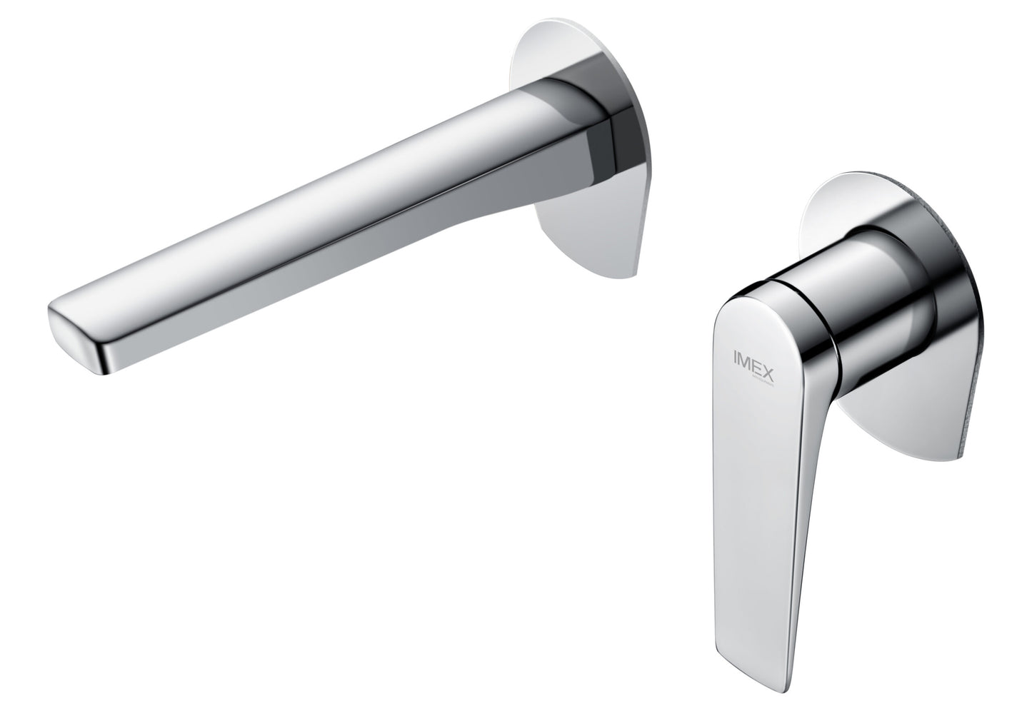 Eengreeps inbouw wastafelmengkraan Delos