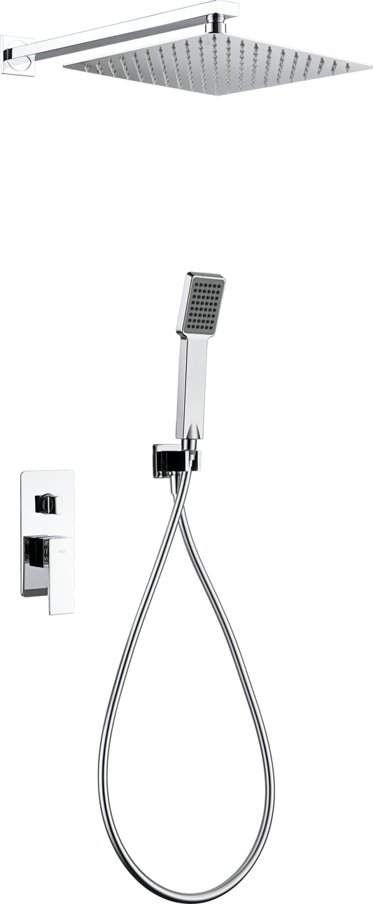 Inbouwdoucheset met eengreepsmengkraan Pisa