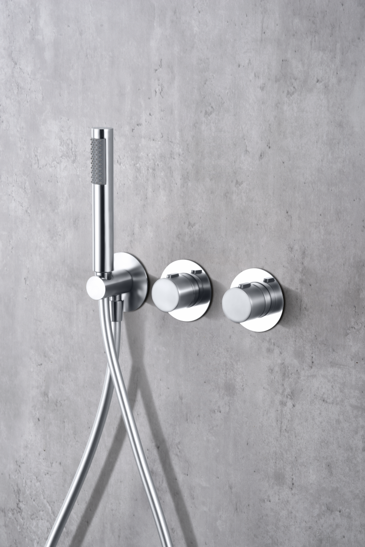 Thermostatische inbouwdoucheset Assen