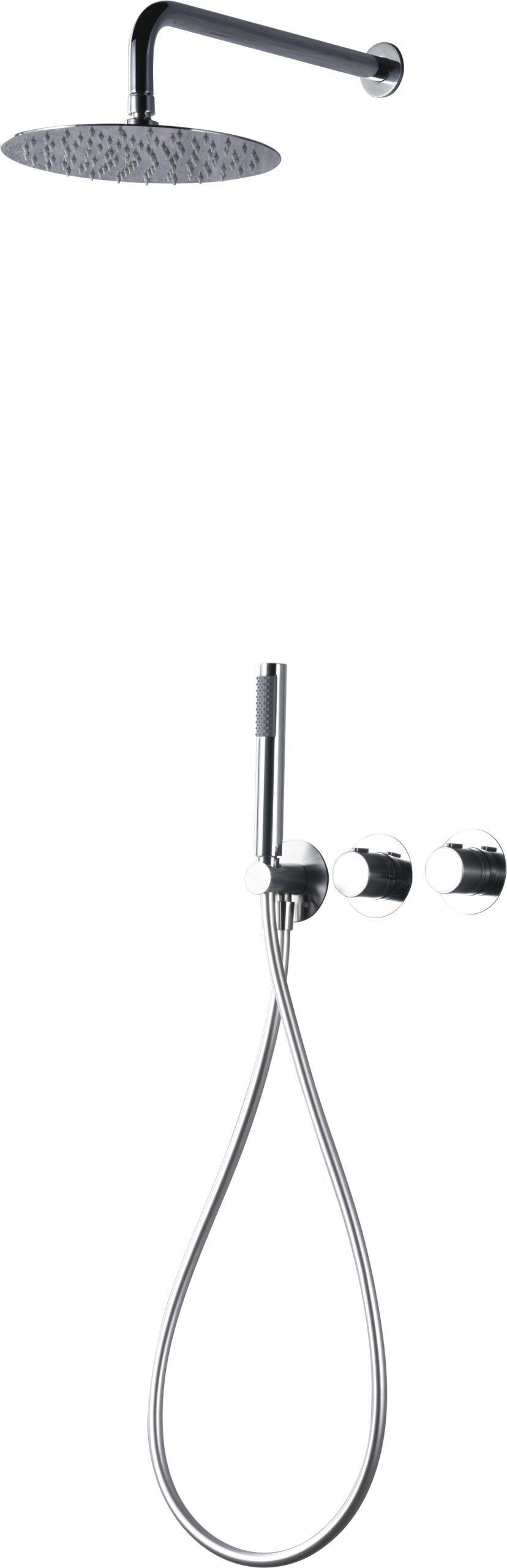 Thermostatische inbouwdoucheset Assen