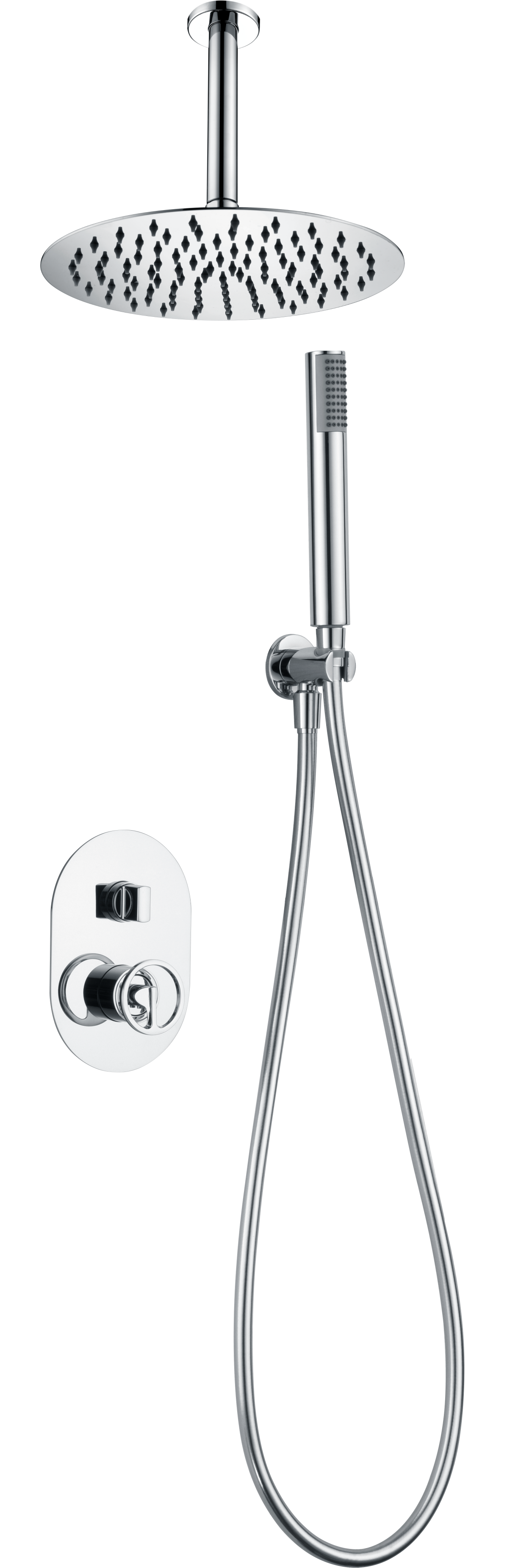 Inbouwdoucheset Vesubio