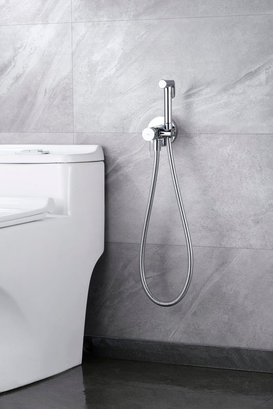 Inbouwmengkraan voor bidet Line