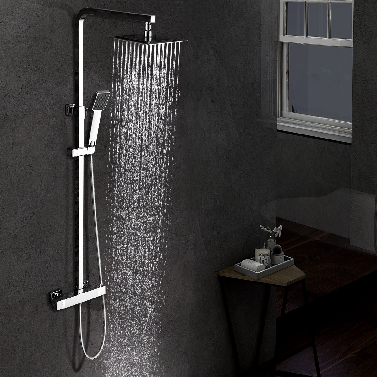 Opbouw douchekranen in alle stijlen