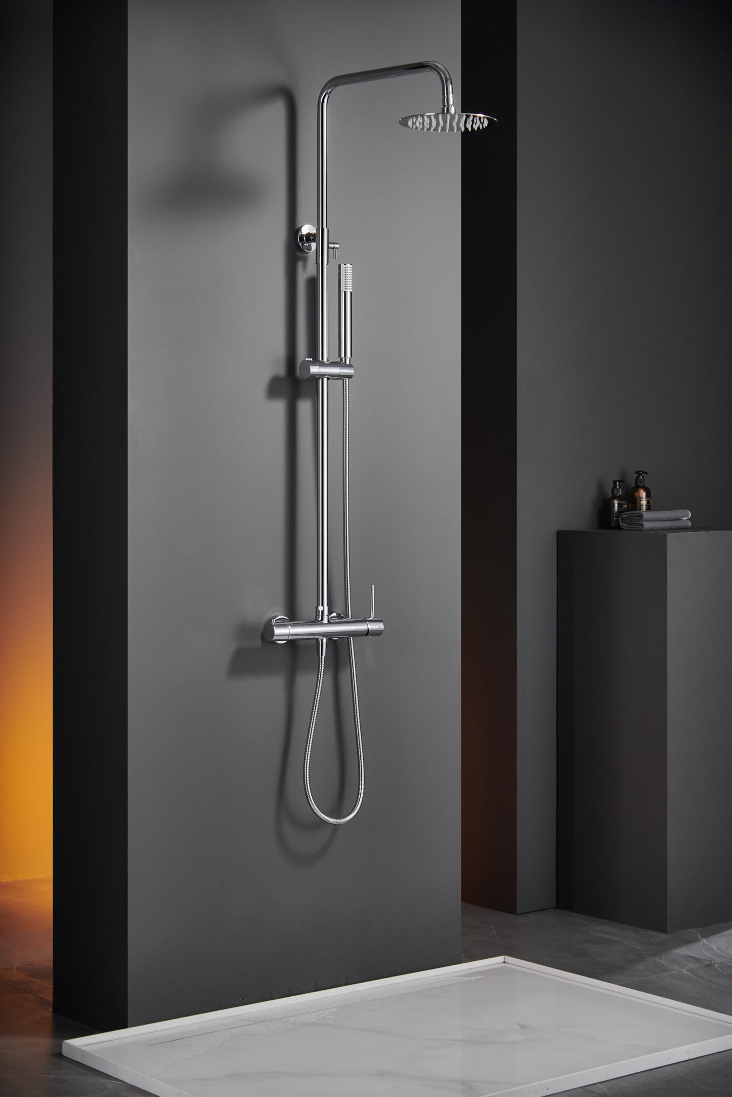 Monza monohendel doucheset