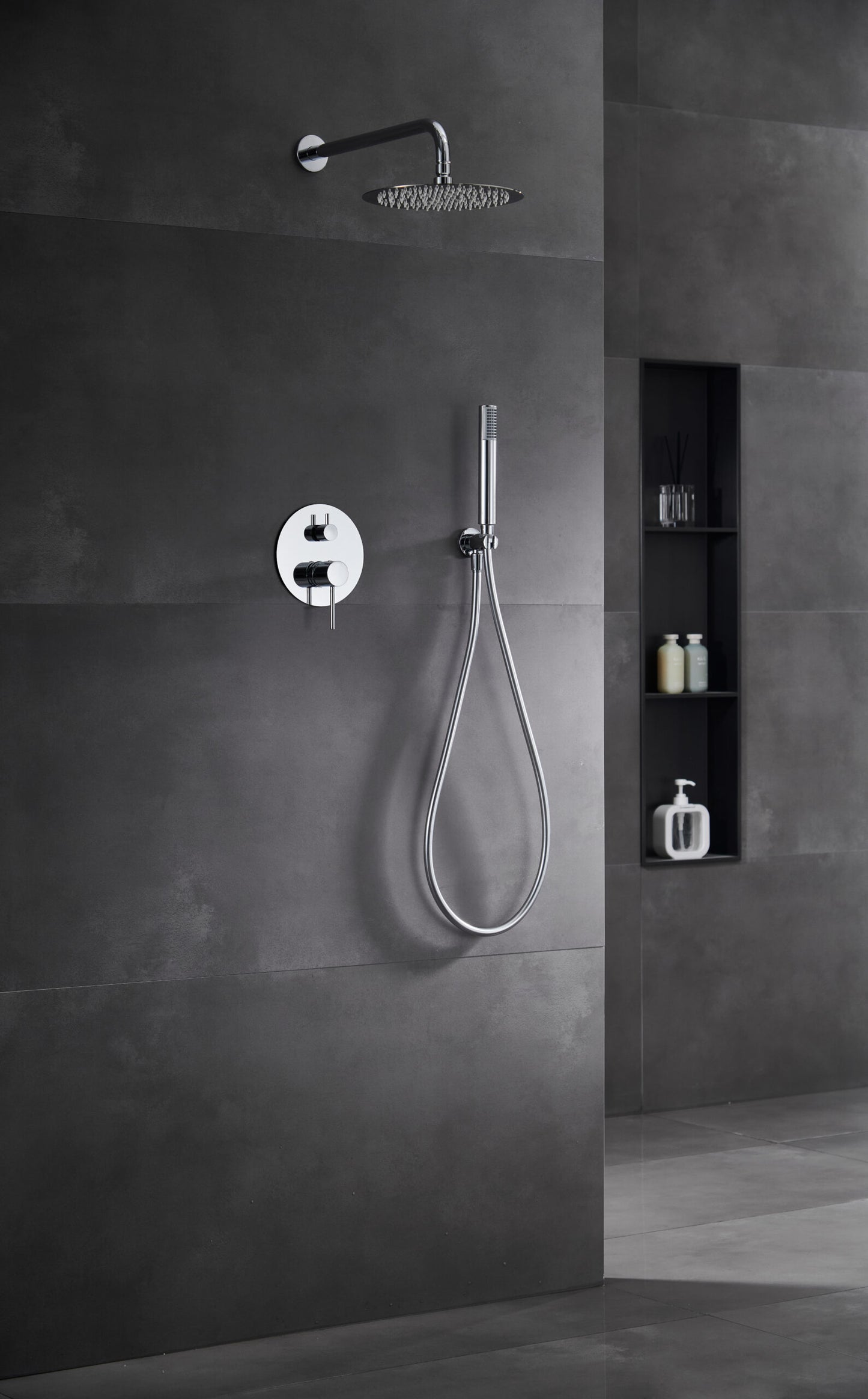 Monza inbouwdoucheset met één hendel