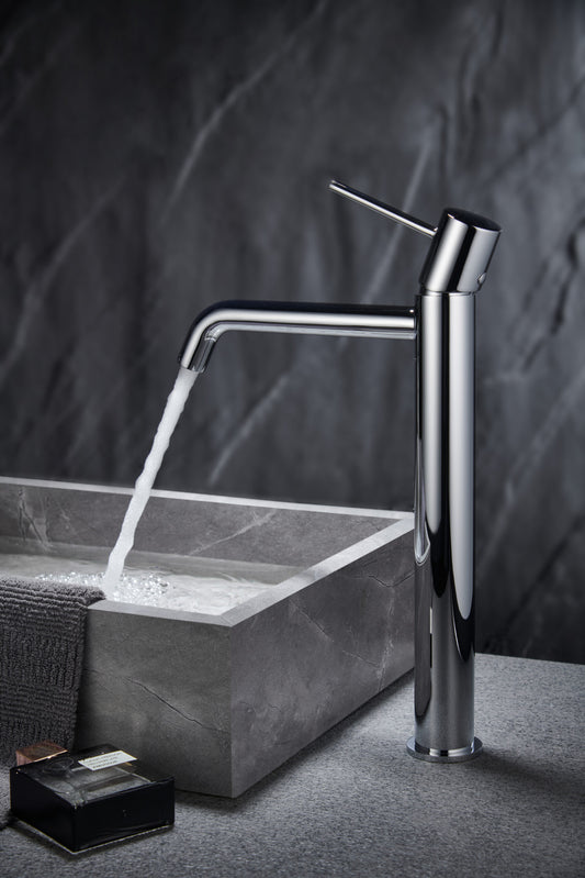 Monza monohendel wastafelmengkraan met hoge uitloop