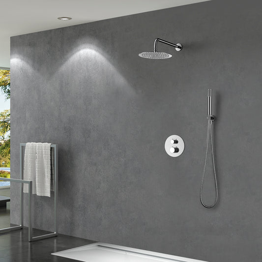 Inbouwthermostatische doucheset Line