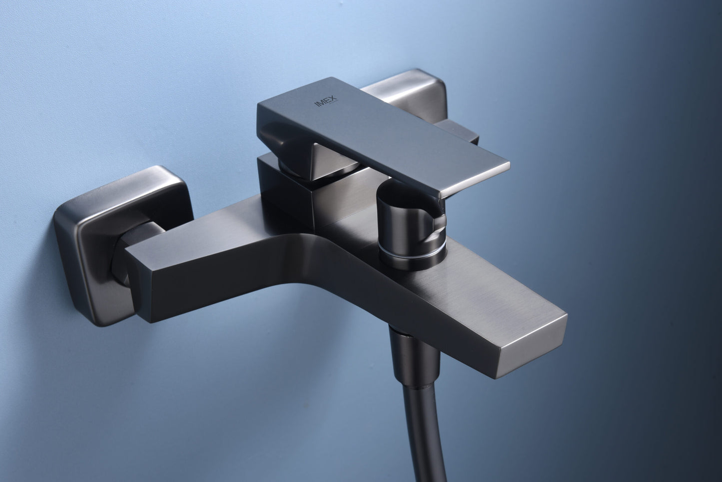 Eengreeps bad/douche mengkraan Art black gun metal