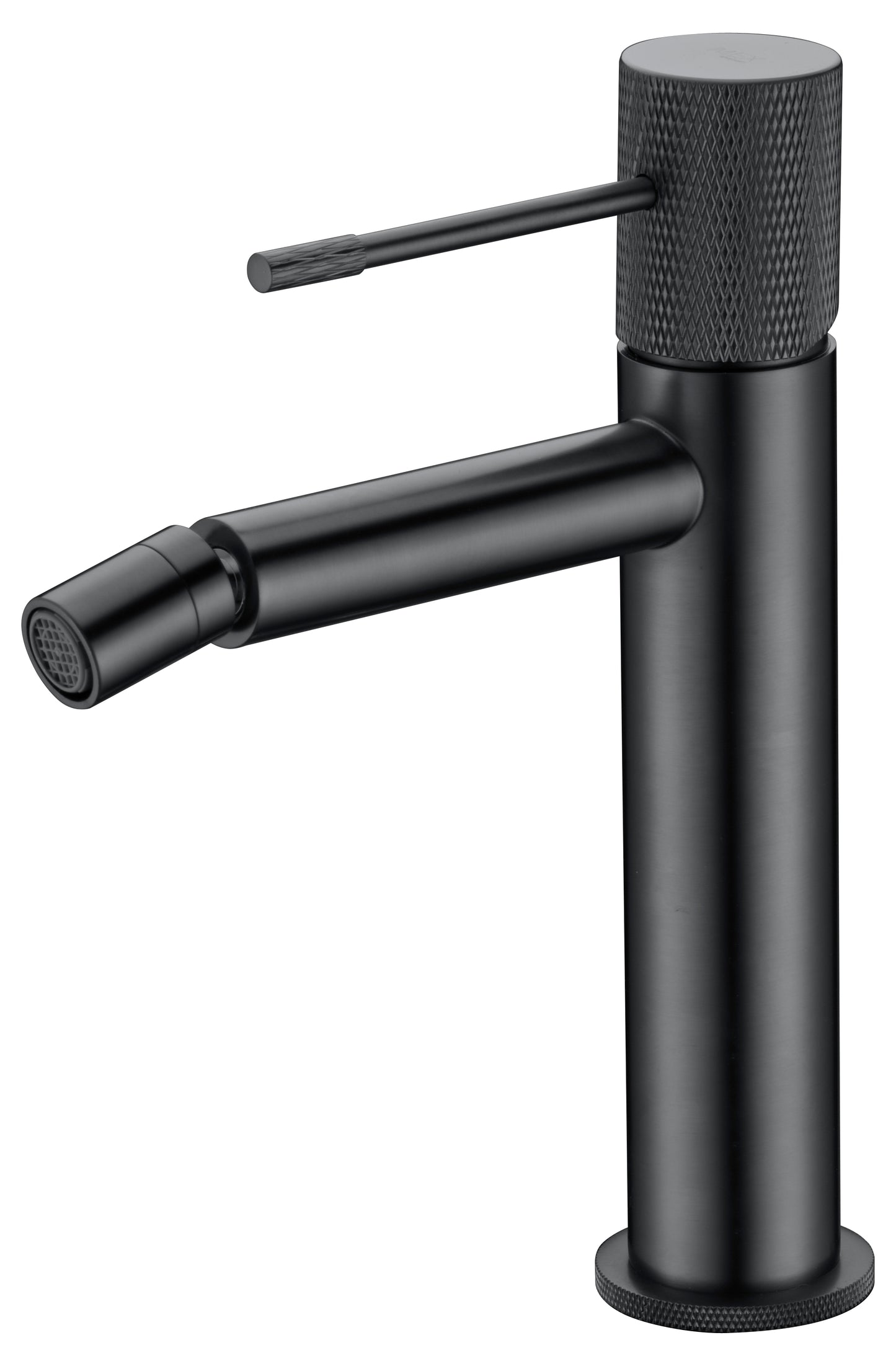 Eengreepsbidetkraan Line black gun metal