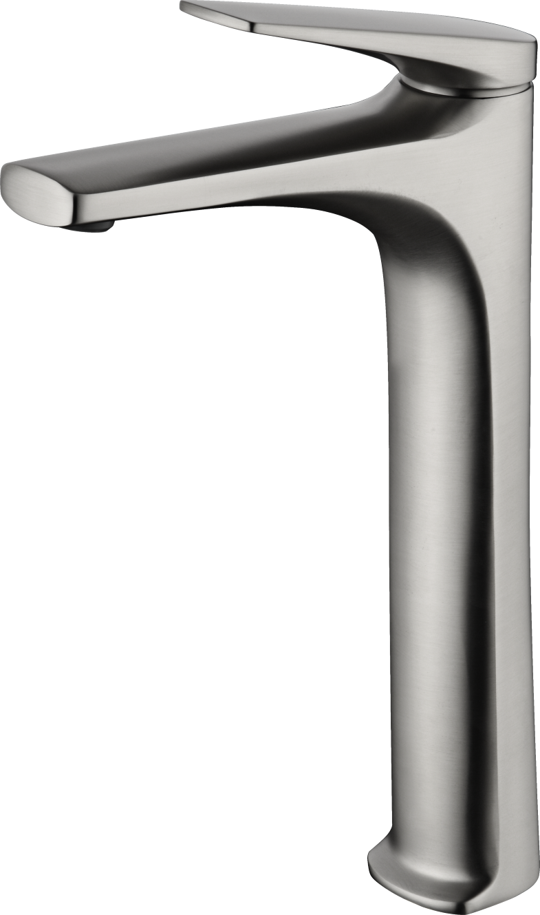 Eengreepswastafelkraan met hoge uitloop Delos (roestvrij staal S.316)