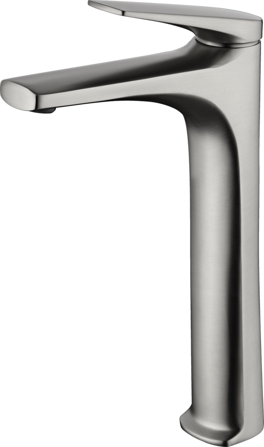 Eengreepswastafelkraan met hoge uitloop Delos (roestvrij staal S.316)