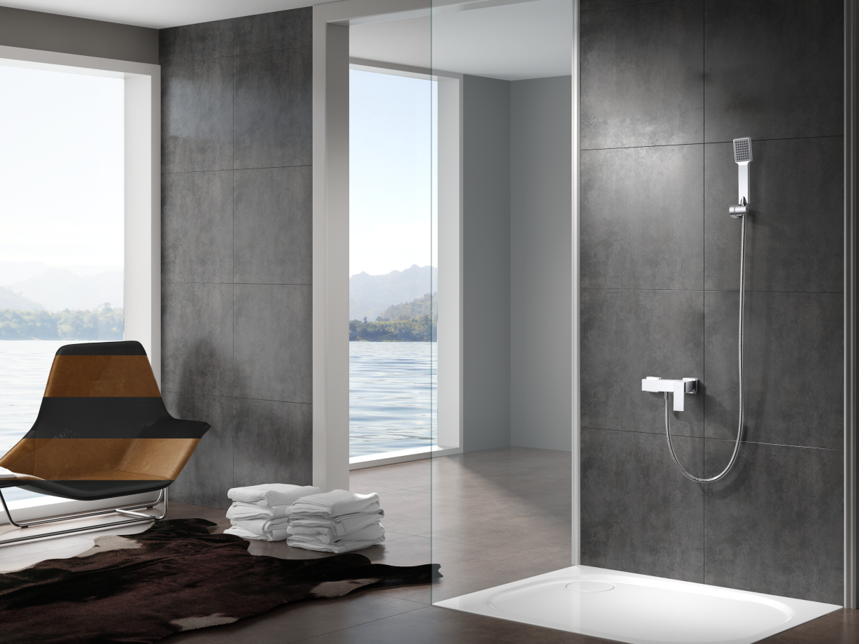 Eengreepsdouchemengkraan Pisa