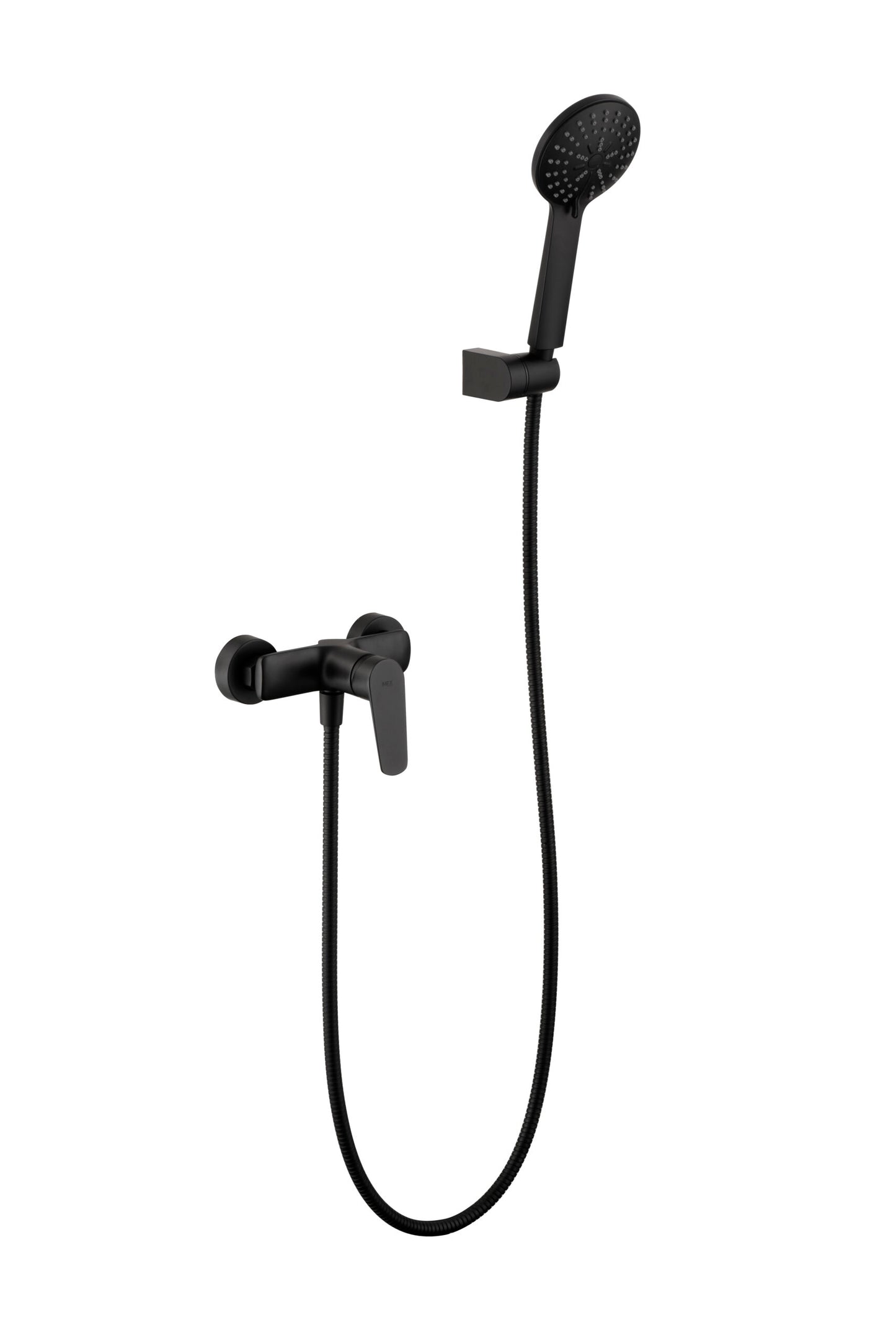 Eengreepsmengkraan voor douche Belgica matzwart