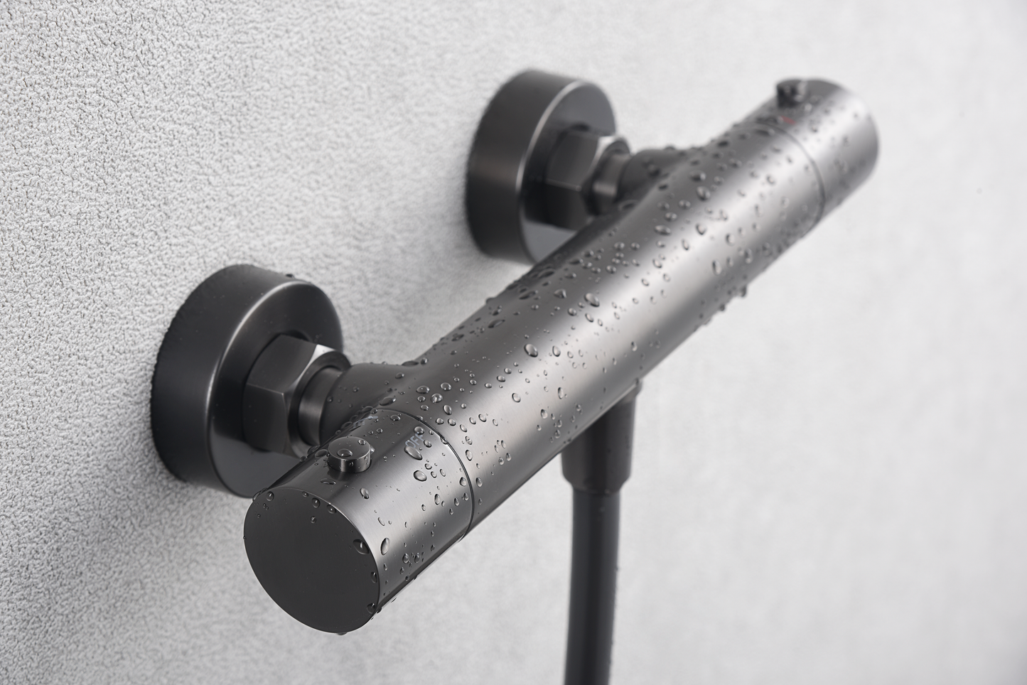 Thermostatische douchemengkraan Monza black gun metal