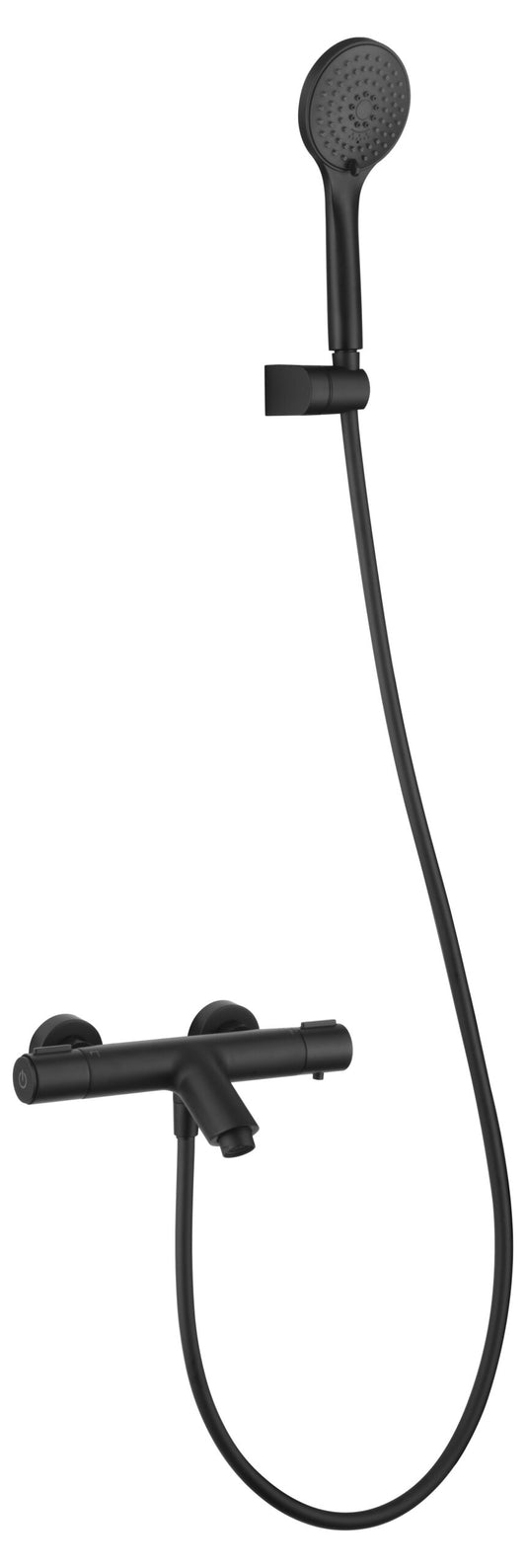 Thermostatische bad/douchekraan Eco-Kent matzwart