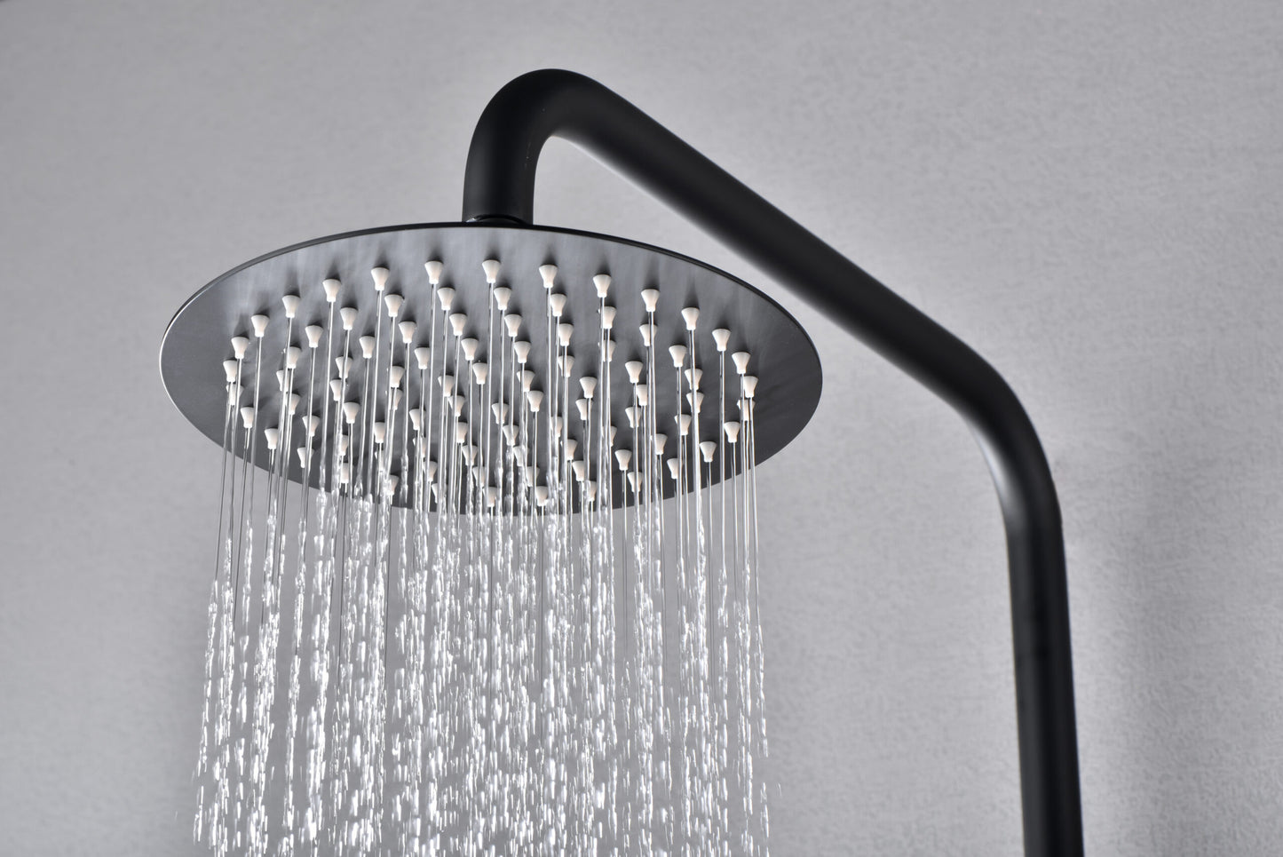 Thermostatische doucheset Monza matzwart