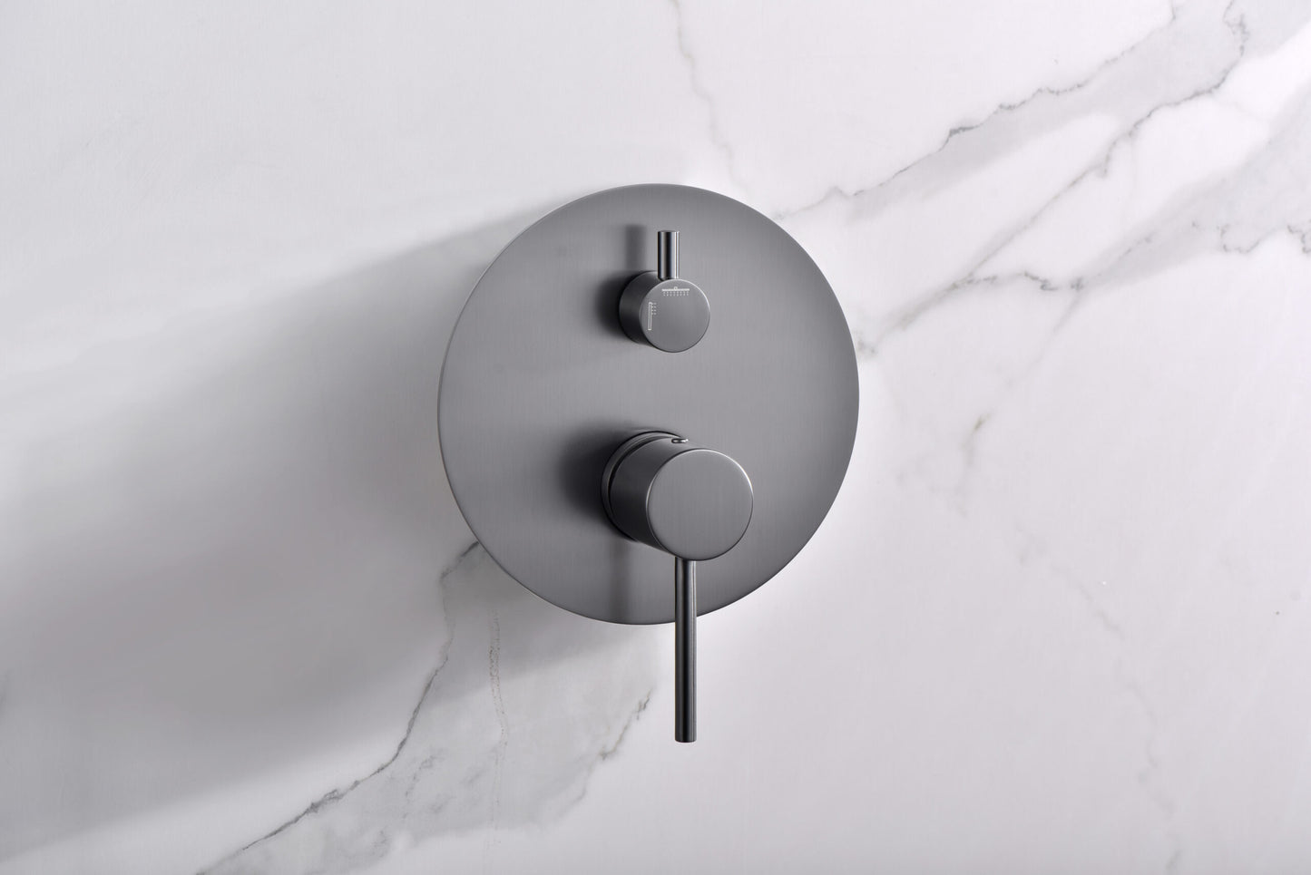 Inbouw eengreepsdoucheset Monza black gun metal