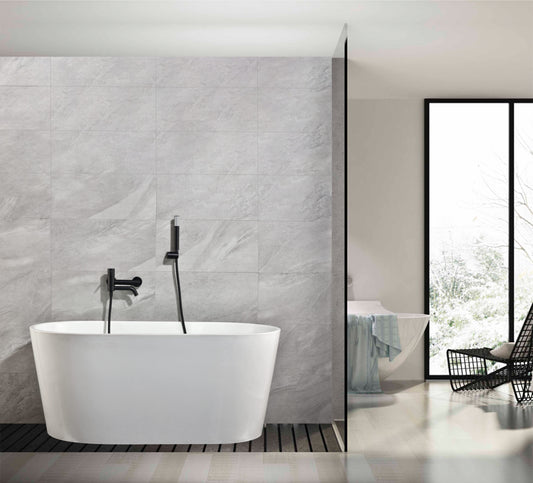 Eengreepsbad/douchemengkraan Monza matzwart