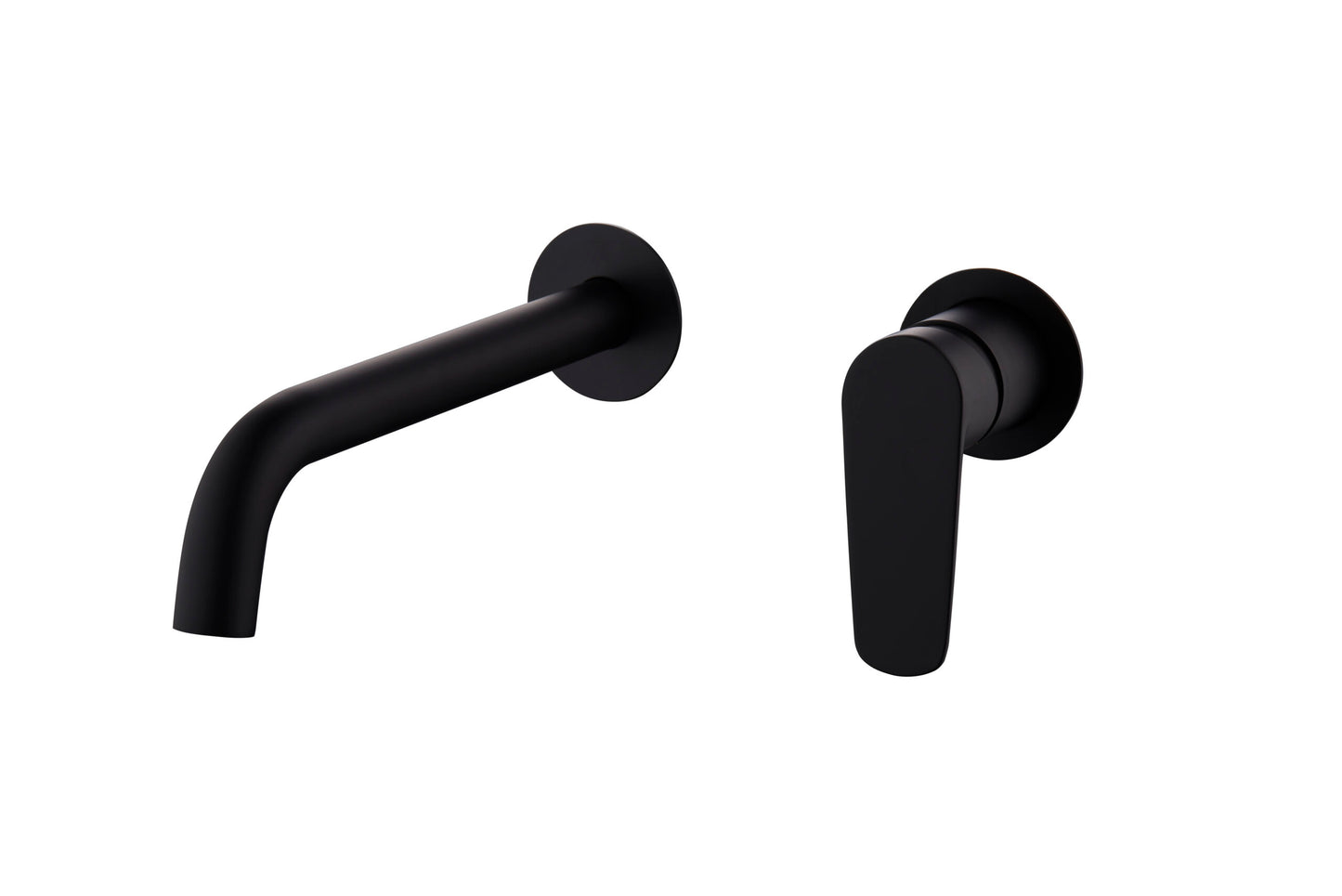 Inbouw eengreepsmengkraan voor wastafel Belgica matzwart