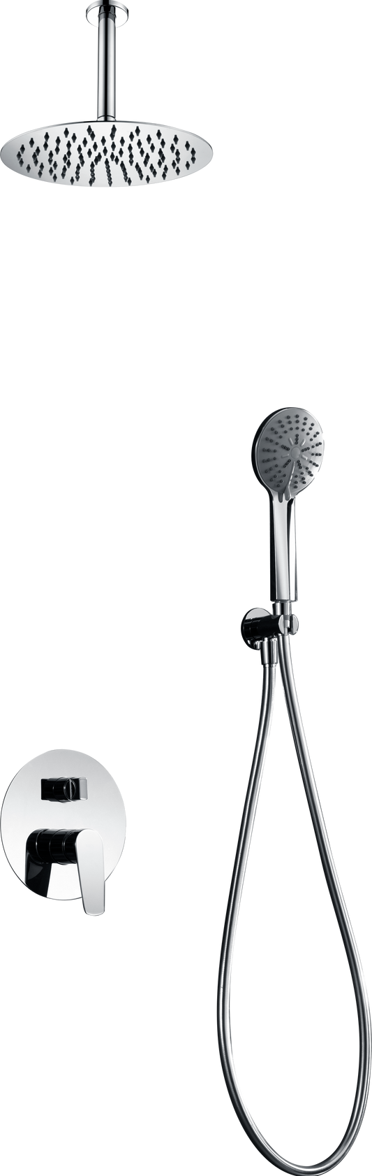 Eengreeps douche set inbouw Bruselas