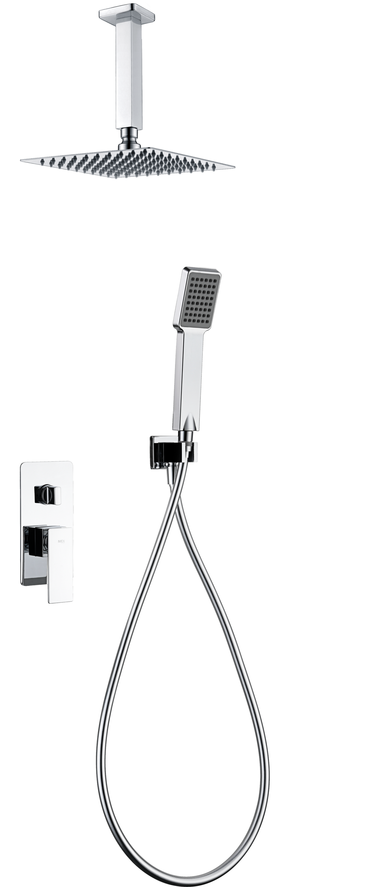 Inbouwdoucheset met eengreepsmengkraan Catania